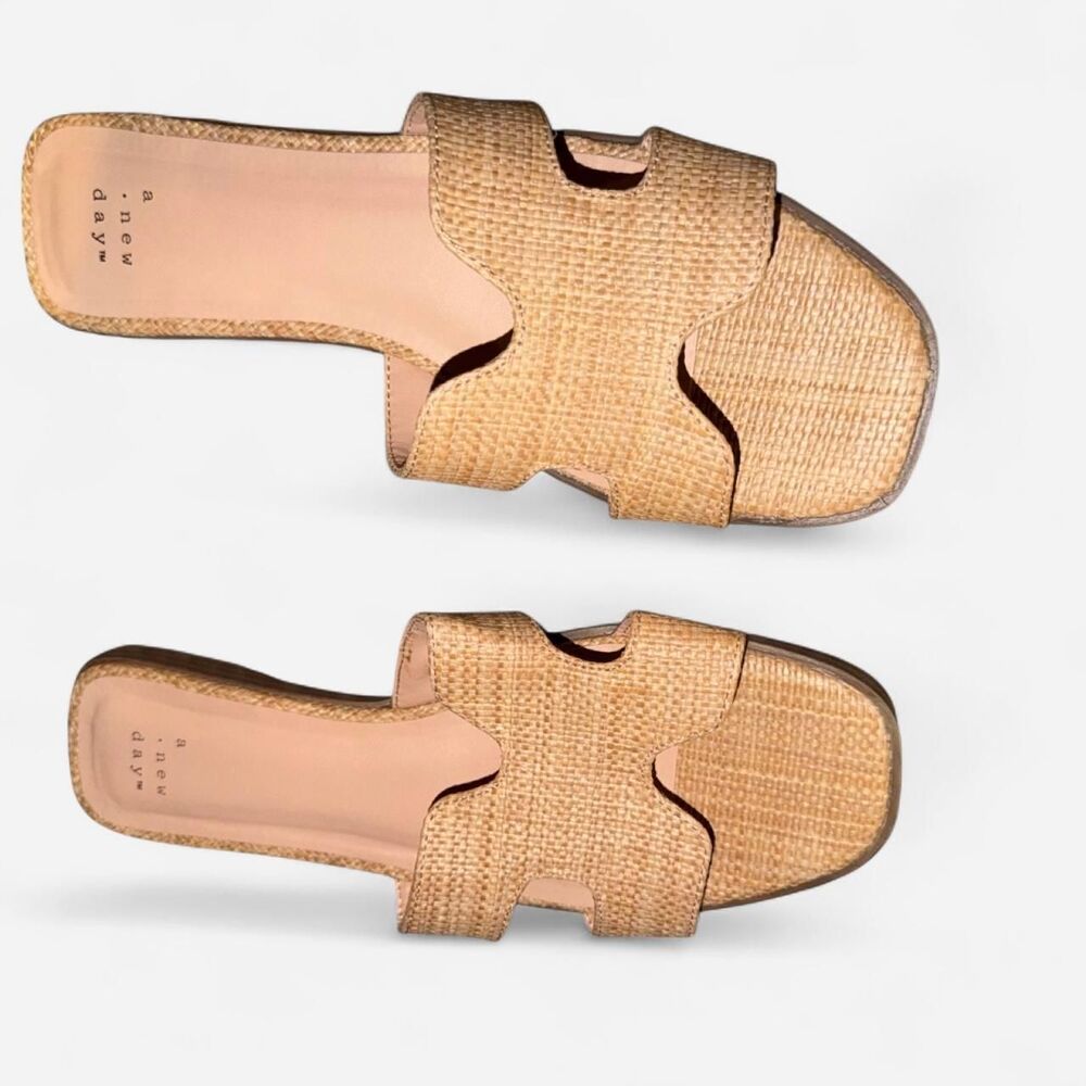 A-new-day Women's Tan and Cream Sandals